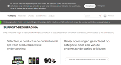 Desktop Screenshot of nl.support.tomtom.com